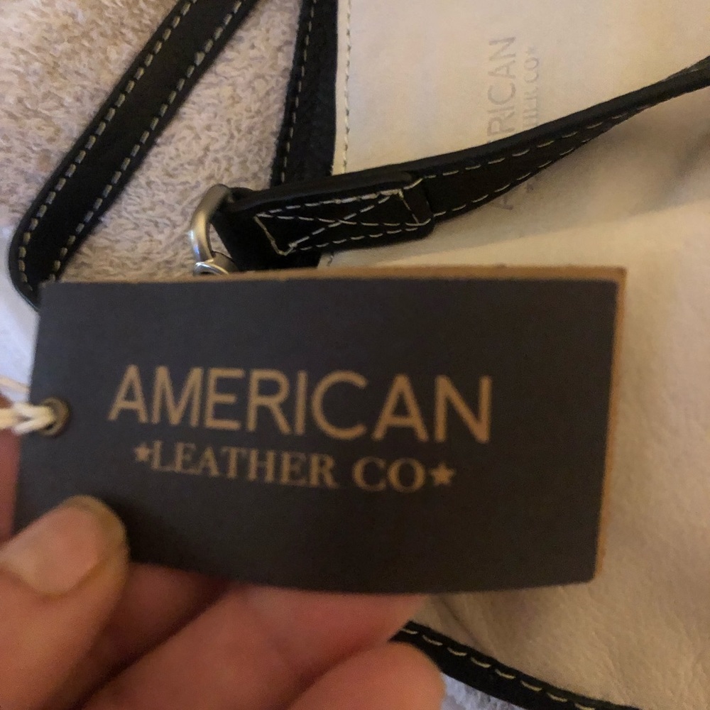 American Leather Co. Lenox Triple Entry Satchel - Picture 8 of 10